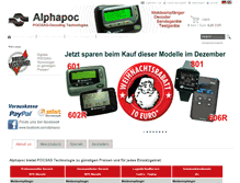 Tablet Screenshot of alphapoc-europe.de